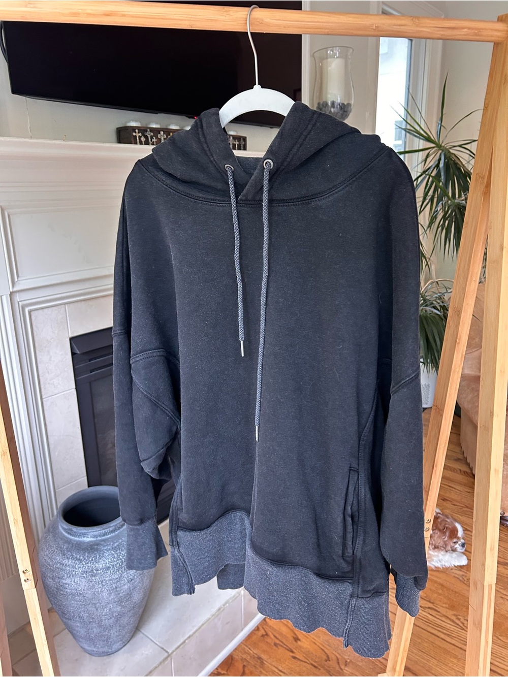 *can’t ship until 05/16* FP Movement by Free People Oversized Black Hoodie